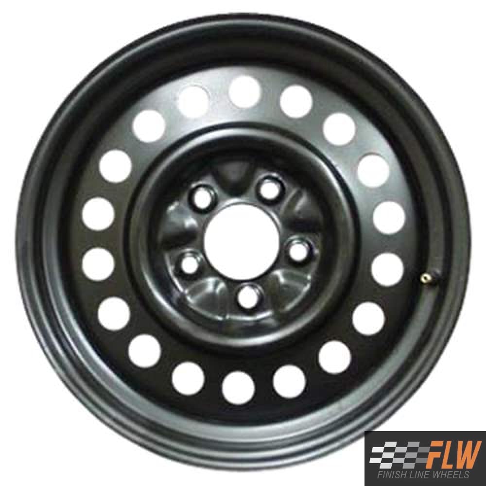 Chrysler Concorde 1998, 1999, 2000, 2001, 2002, 2003, 2004, Original OEM Steel Rim Size 16x7 S.02092.BLK