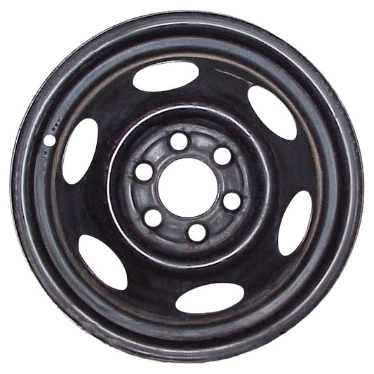 Dodge Dakota 1998-2002, Original OEM Steel Rim Size 15x7 S.02131.BLK