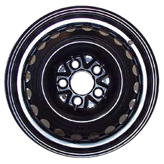 Dodge Neon 1999-2002, Original OEM Steel Rim Size 14x5.5 S.02158.BLK