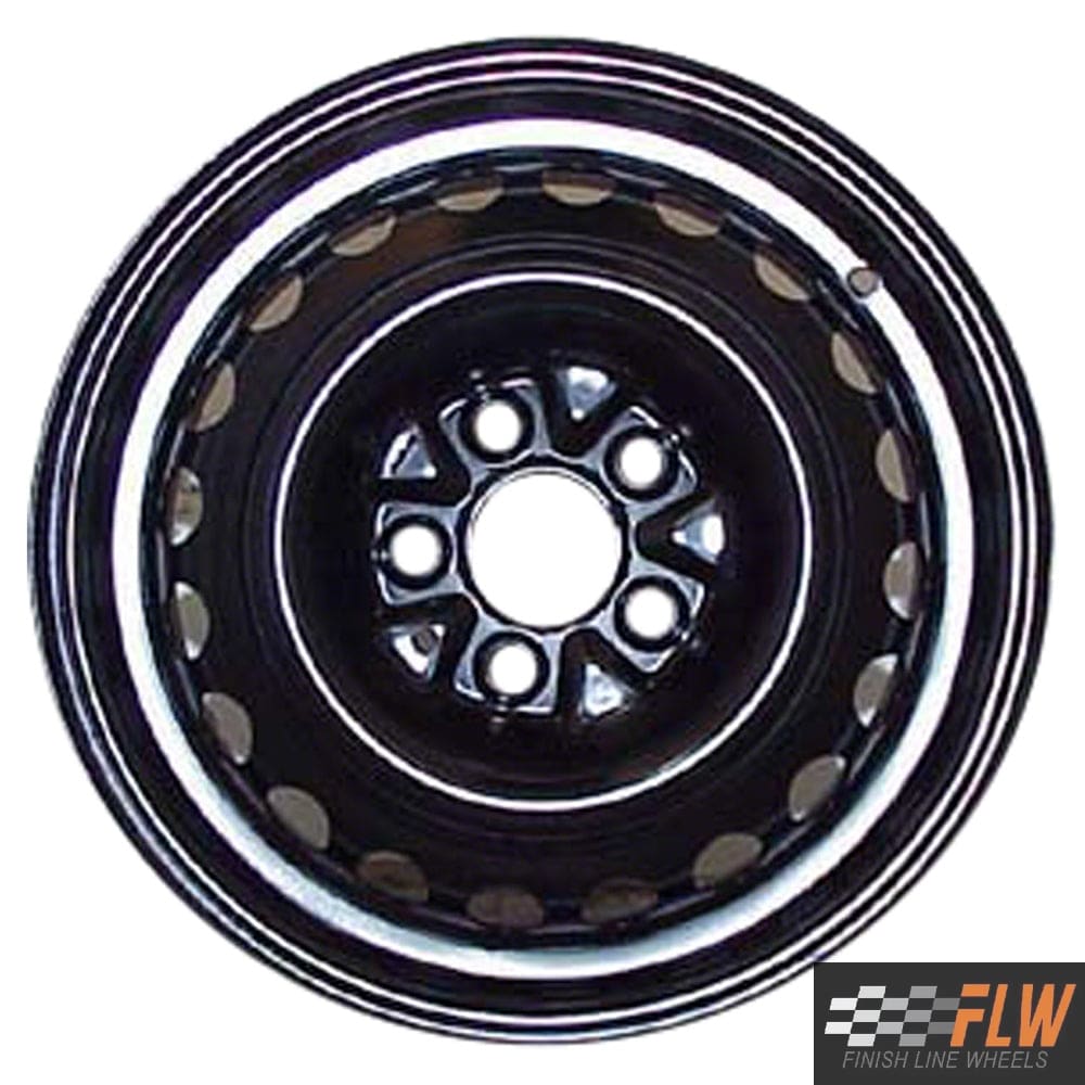 Dodge Neon 1999, 2000, 2001, 2002, Original OEM Steel Rim Size 14x5.5 S.02158.BLK