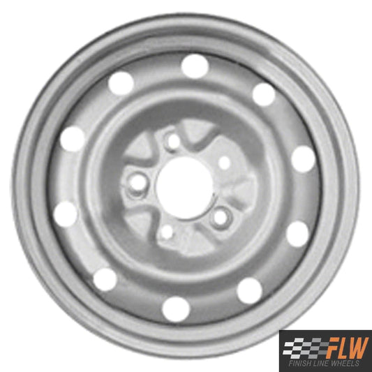 Dodge Durango 2002, 2003, Original OEM Steel Rim Size 16x7 S.02190.BLK