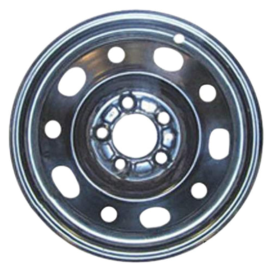 Dodge Caliber 2007-2012, Original OEM Steel Rim Size 15x6 S.02282.BLK
