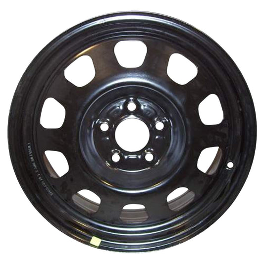 Dodge Caliber 2007-2012, Original OEM Steel Rim Size 17x6.5 S.02288.BLK