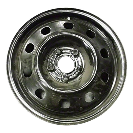 Dodge Journey 2013-2020, Original OEM Steel Rim Size 17x6.5 S.02485.BLK