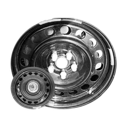 Dodge Charger 2014-2023, Original OEM Steel Rim Size 18x7.5 S.02619.BLK