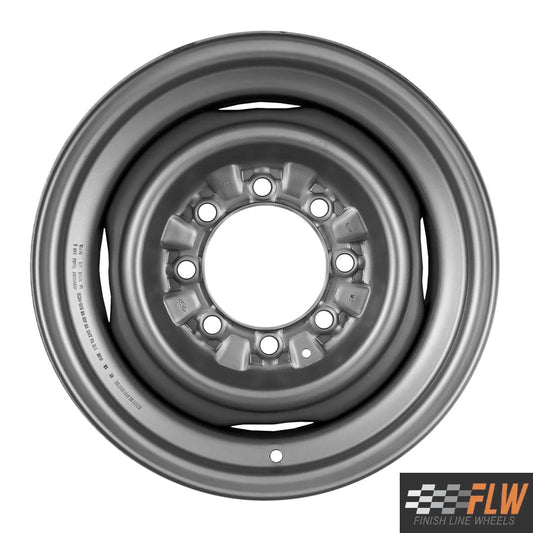 Ford F250 F350 Truck 1992, 1993, 1994, 1995, 1996, 1997, Original OEM Steel Rim Size 16x7 S.03035.SIL
