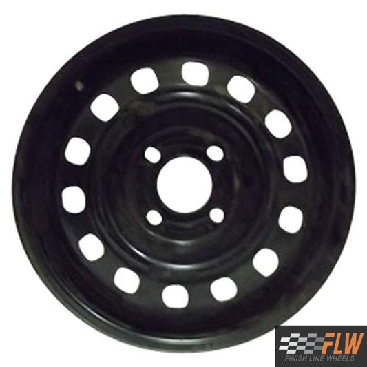 Ford Fiesta 2011, 2012, 2013, 2014, 2015, 2016, 2017, 2018, 2019, Original OEM Steel Rim Size 15x4 S.03118.BLK