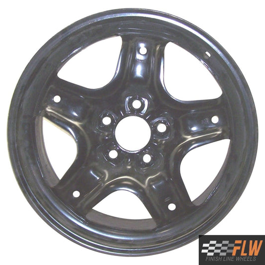 Ford Fusion 2010, 2011, 2012, Original OEM Steel Rim Size 17x7.5 S.03796.BLK