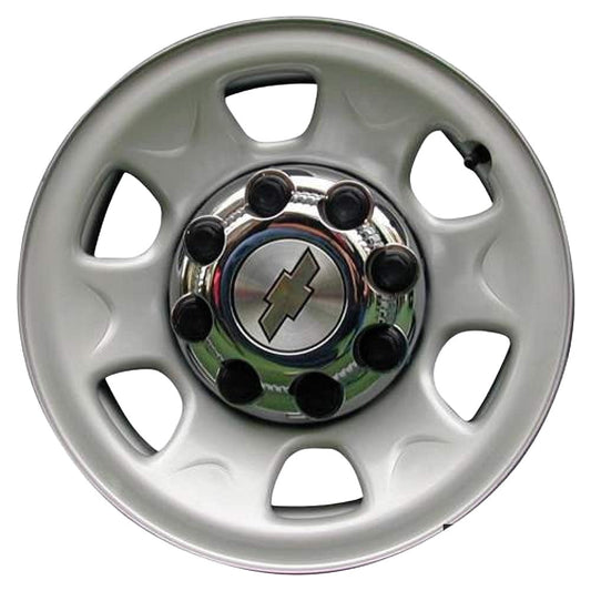 GMC Yukon XL HD 2008-2013, Original OEM Steel Rim Size 16x7 S.05198.SIL