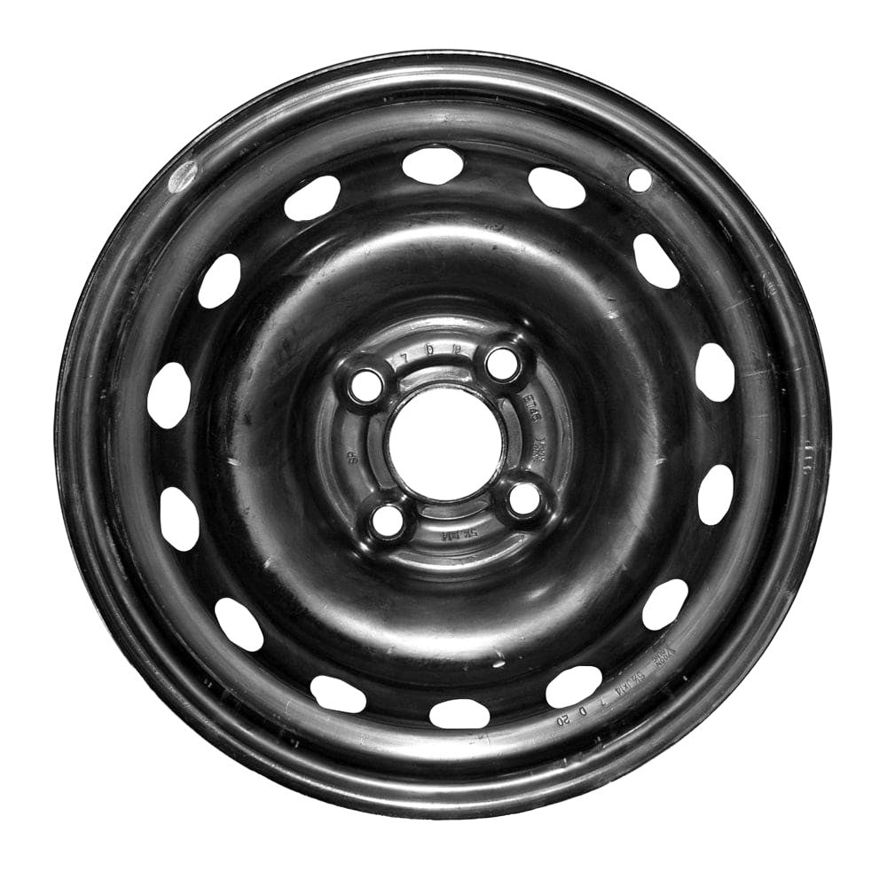 Chevrolet Aveo 2005-2011, Original OEM Steel Rim Size 14x5.5 S.06586.BLK