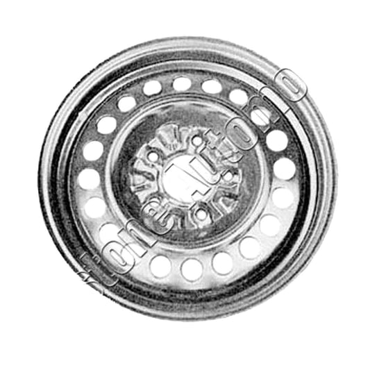 Cadillac Fleetwood 1991-1992, Original OEM Steel Rim Size 15x6 S.08027.BLK