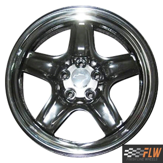 Chevrolet Malibu 2007, 2008, 2009, 2010, 2011, 2012, Original OEM Steel Rim Size 17x7 S.08075.BLK