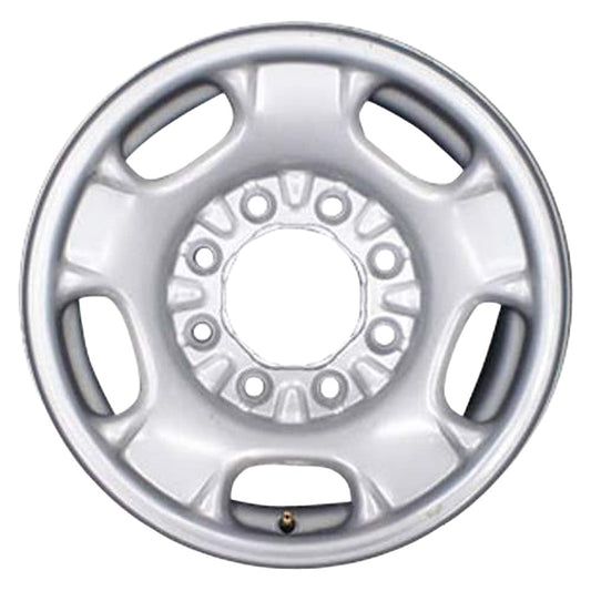 GMC Sierra HD 2011-2025, Original OEM Steel Rim Size 17x7.5 S.08095.SIL