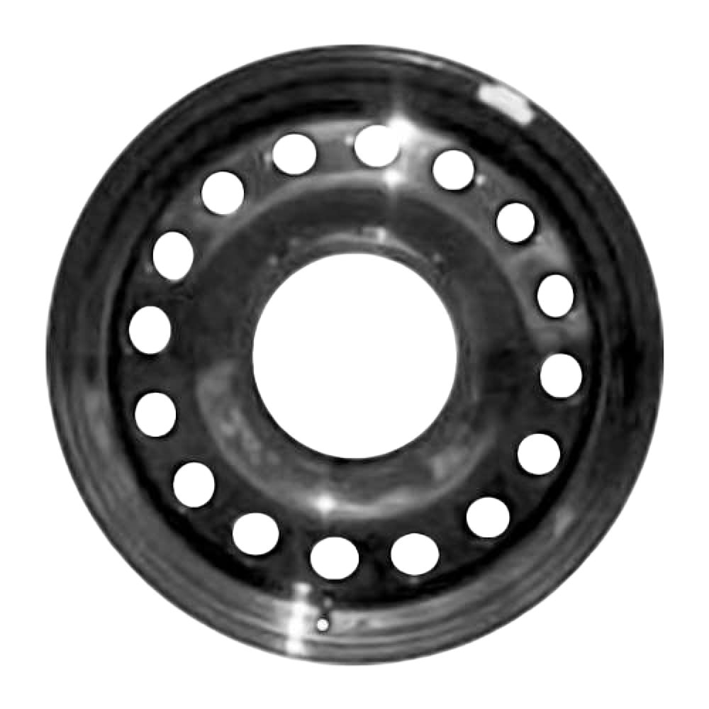Chevrolet Impala 2012-2016, Original OEM Steel Rim Size 17x7.5 S.08098.BLK