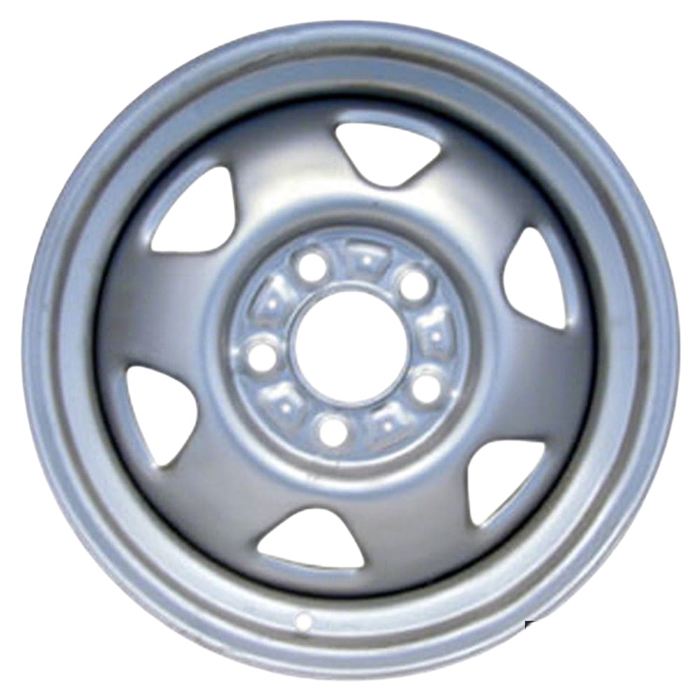 Jeep Wrangler 1988-2006, Original OEM Steel Rim Size 15x7 S.09029.SIL