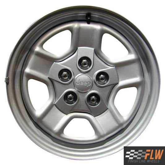 Jeep Patriot 2007, 2008, 2009, 2010, 2011, 2012, 2013, Original OEM Steel Rim Size 16x6.5 S.09077.SIL