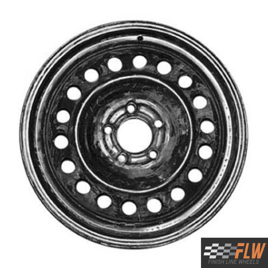 Jeep Liberty 2008, 2009, 2010, Original OEM Steel Rim Size 17x4.5 S.09103.BLK