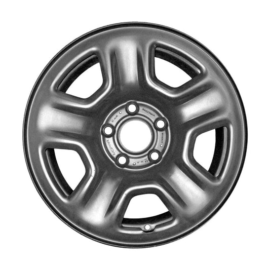 Jeep Gladiator 2020-2023, Original OEM Steel Rim Size 17x7.5 S.09220.BLK