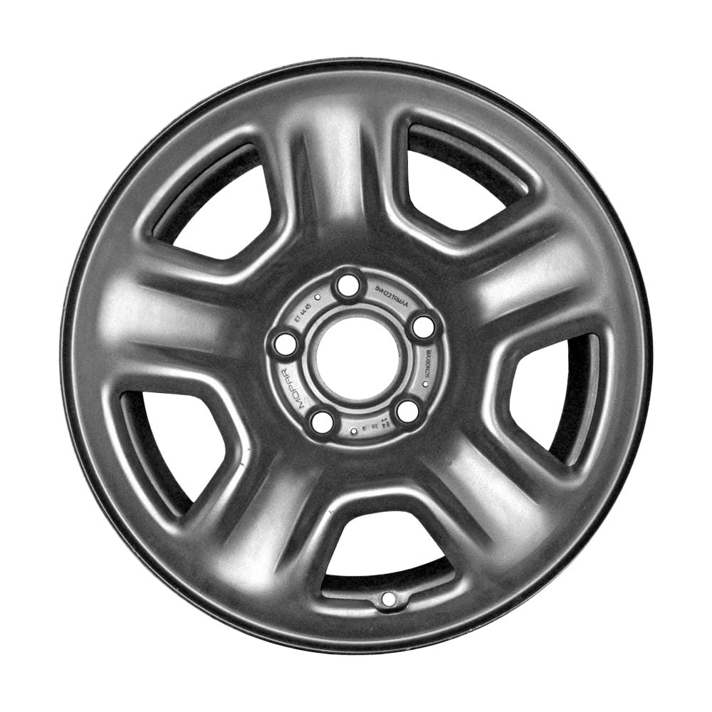 Jeep Wrangler 2018-2024, Original OEM Steel Rim Size 17x7.5 S.09220.BLK