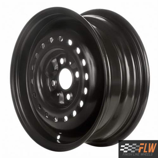 Dodge Daytona 1984, 1985, 1986, Original OEM Steel Rim Size 14x5.5 S.1298.BLK