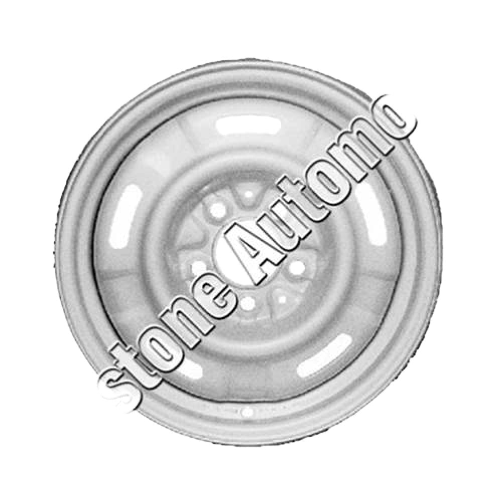 Dodge Caravan 1987-1992, Original OEM Steel Rim Size 15x6 S.1523.SIL