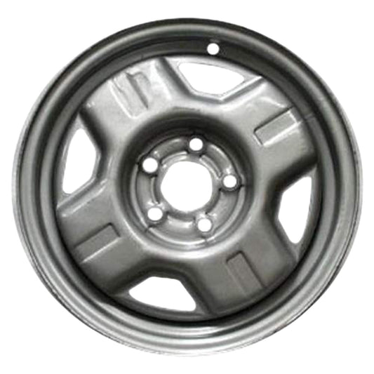 Chevrolet Beretta 1987-1991, Original OEM Steel Rim Size 14x6 S.1533.SIL