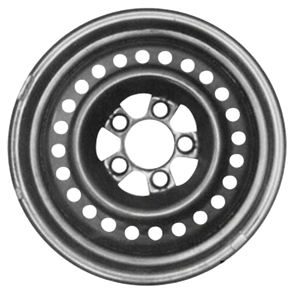 Plymouth Voyager 1996-2000, Original OEM Steel Rim Size 15x6.5 S.1996-2000.BLK