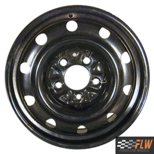 Dodge Grand Caravan 2001, 2002, 2003, 2004, 2005, 2006, 2007, Original OEM Steel Rim Size 15x6.5 S.2150.BLK