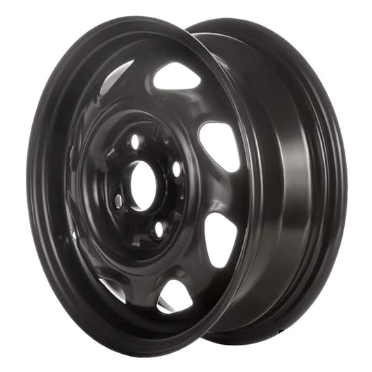 Ford Aspire 1994, 1995, 1996, 1997, Original OEM Steel Rim Size 13x4.5 S.3092.BLK