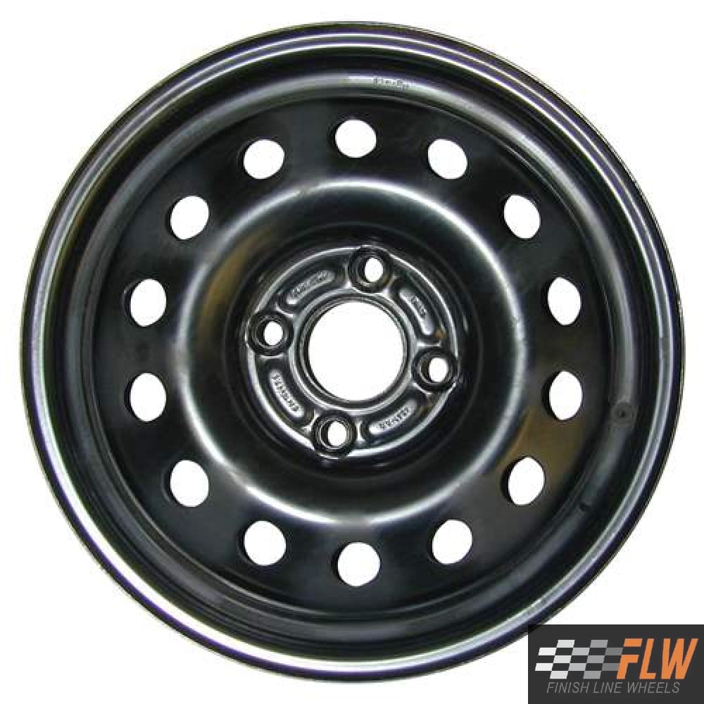 Ford Fiesta 2011, 2012, 2013, Original OEM Steel Rim Size 15x6 S.3534.BLK