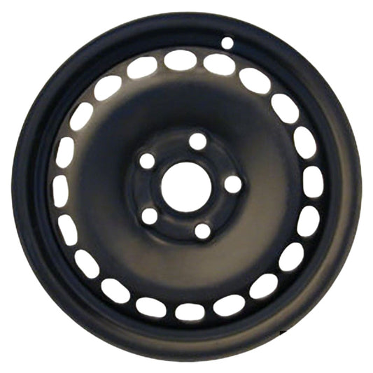 Volkswagen Passat 1998-2003, Original OEM Steel Rim Size 15x6 S.58681.BLK