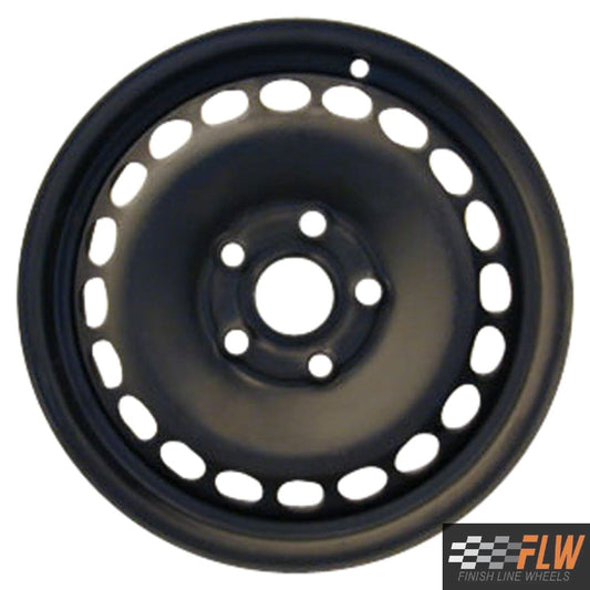 Audi A6 1995, 1996, 1997, 1998, 1999, 2000, 2001, Original OEM Steel Rim Size 15x6 S.58681.BLK