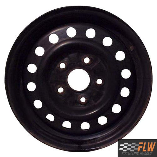 BMW 325i 1986, 1987, 1988, Original OEM Steel Rim Size 14x5.5 S.59145.SIL