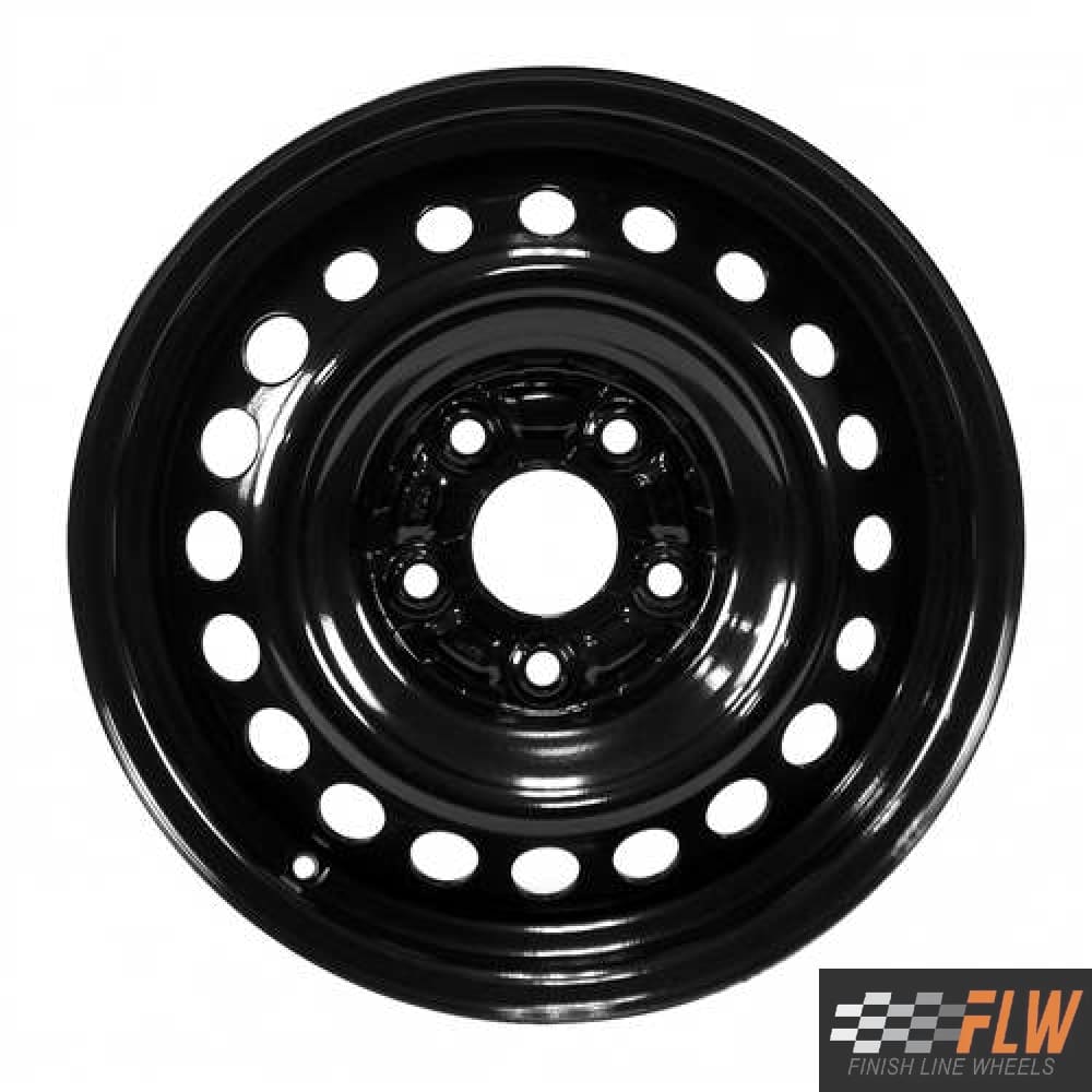 Jaguar X Type 2002, 2003, 2004, 2005, 2006, 2007, 2008, Original OEM Steel Rim Size 16x6.5 S.59708.BLK