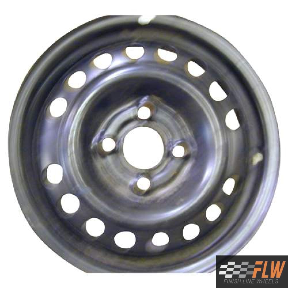 Pontiac Lemans 1988, 1989, 1990, 1991, 1992, 1993, Original OEM Steel Rim Size 13x5.5 S.60137.BLK