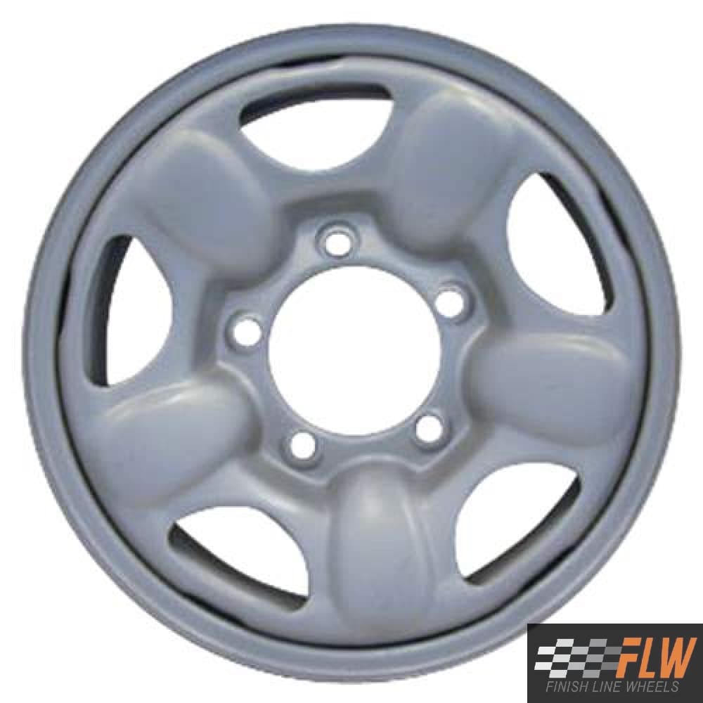Geo Tracker 1991, 1992, 1993, 1994, 1995, 1996, 1997, Original OEM Steel Rim Size 15x5.5 S.60162.SIL