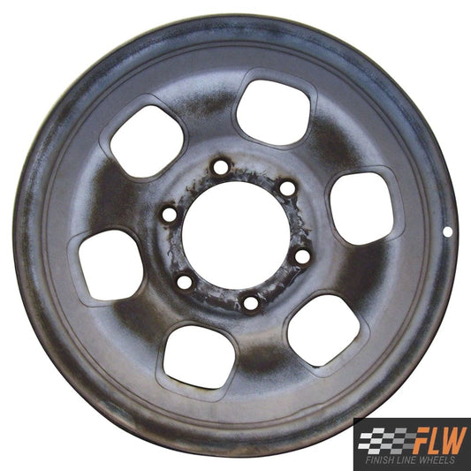 Dodge D50 Pickup 1988, 1989, 1990, 1991, 1992, 1993, Original OEM Steel Rim Size 15x6 S.61654.SIL