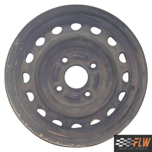 Nissan Versa 2009, 2010, 2011, Original OEM Steel Rim Size 14x5 S.62537.BLK