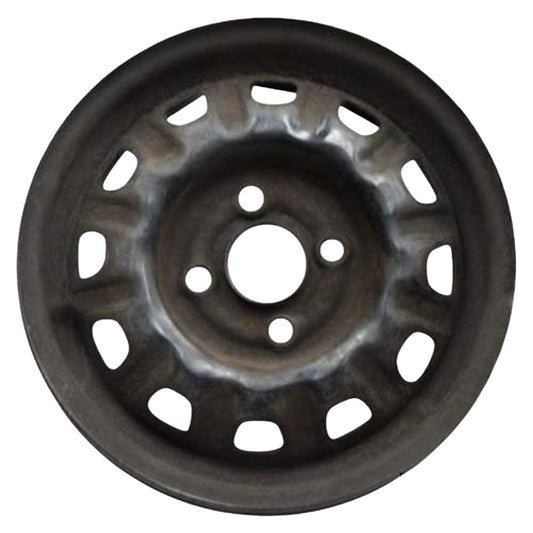 Honda Prelude 1983-1991, Original OEM Steel Rim Size 13x5 S.63637.BLK