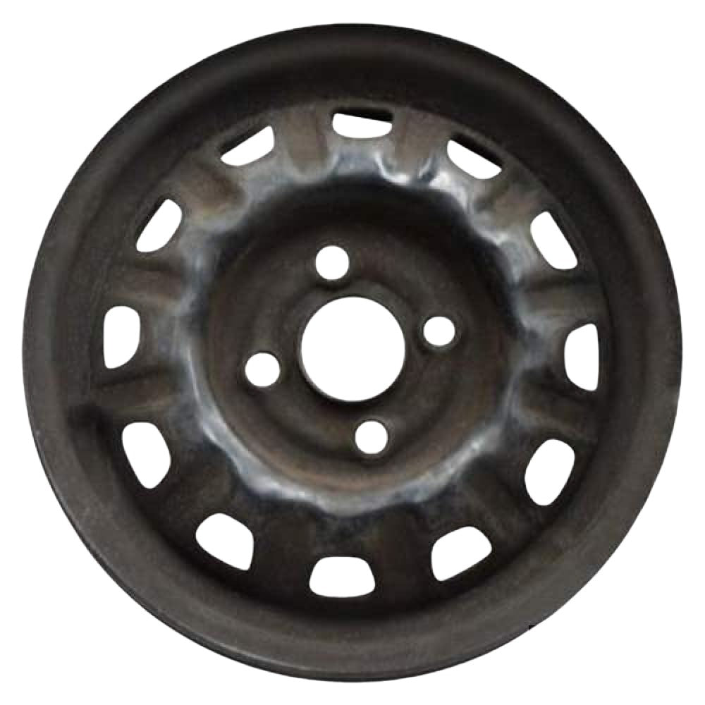 Honda Accord 1986-1989, Original OEM Steel Rim Size 13x5 S.63637.BLK