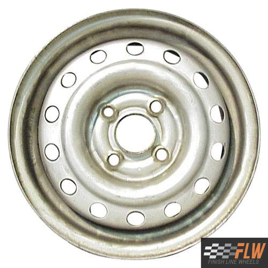 Honda Civic 1992, 1993, 1994, 1995, 1996, 1997, Original OEM Steel Rim Size 13x4.5 S.63721.SIL