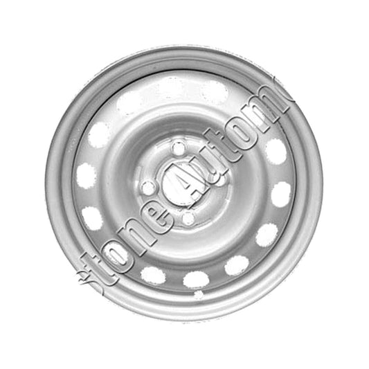 Honda Civic 1992-2000, Original OEM Steel Rim Size 14x5 S.63727.SIL