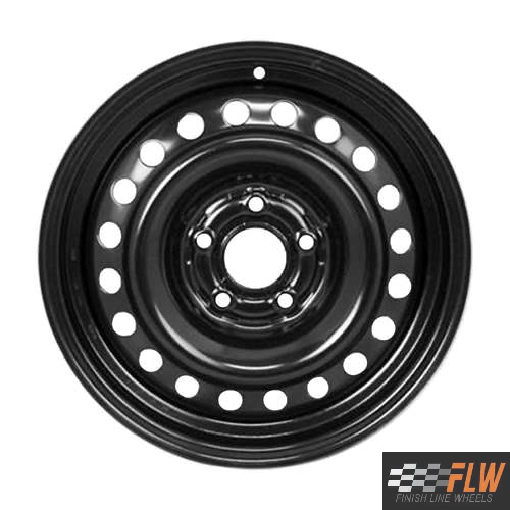 Honda Civic 2006, 2007, 2008, 2009, 2010, 2011, Original OEM Steel Rim Size 16x6.5 S.63900.BLK