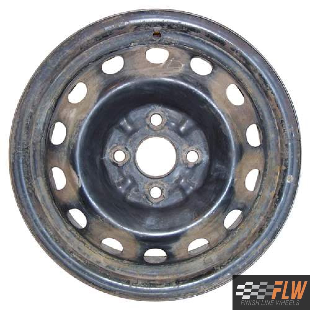 Mazda Protege 1999, 2000, 2001, 2002, 2003, Original OEM Steel Rim Size 14x5.5 S.64817.BLK