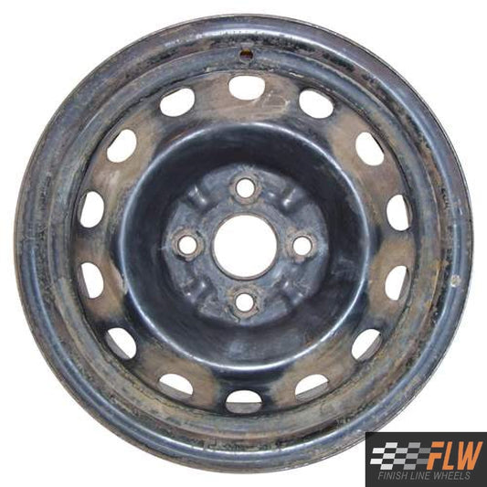Mazda Protege 1999, 2000, 2001, 2002, 2003, Original OEM Steel Rim Size 14x5.5 S.64817.BLK
