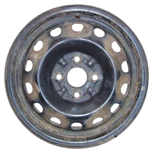 Mazda Protege 1999-2003, Original OEM Steel Rim Size 14x5.5 S.64817.BLK