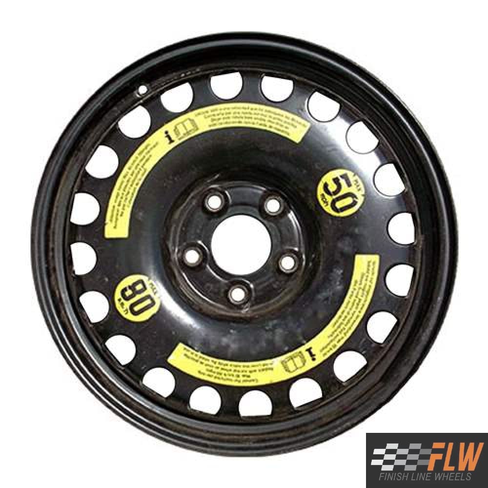 Mercedes E500 2003, 2004, 2005, 2006, Original OEM Steel Rim Size 17x4 S.65299.BLK