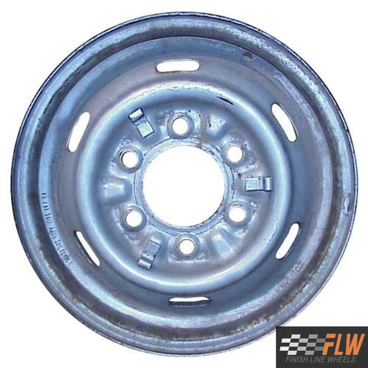 Dodge D50 Pickup 1979, 1980, 1981, 1982, 1983, 1984, 1985, 1986, Original OEM Steel Rim Size 14x5 S.65636.SIL