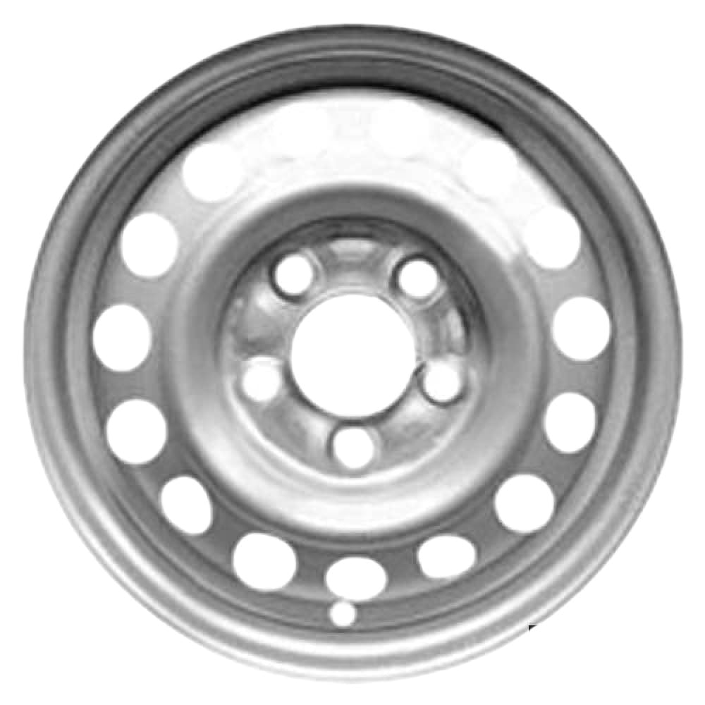 Mitsubishi Eclipse 1996-1999, Original OEM Steel Rim Size 14x5.5 S.65743.BLK