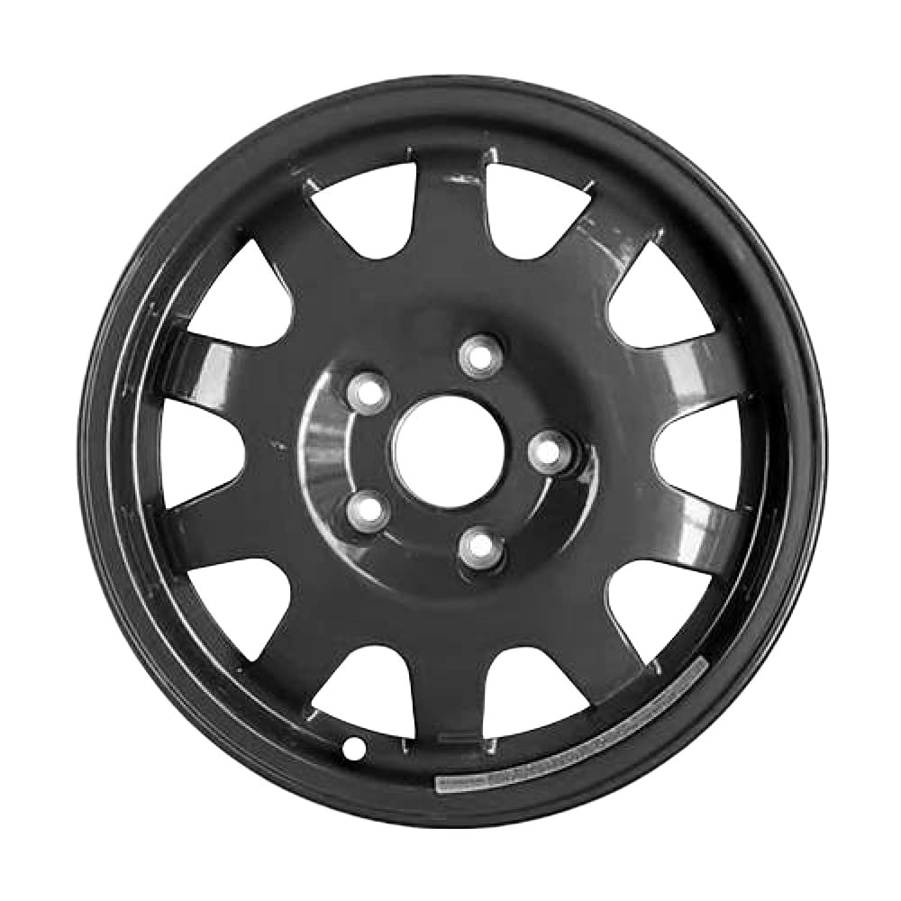 Porsche 911 1999-2005, Original OEM Steel Rim Size 16x5.5 S.67231.BLK